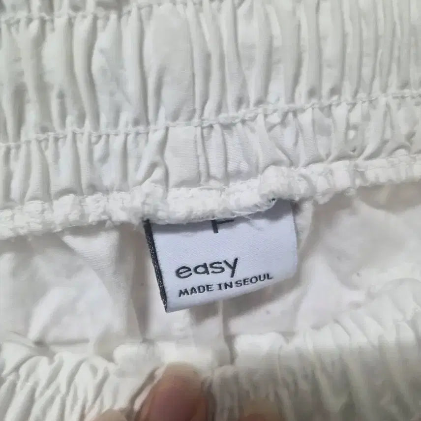 [BUNJANG] White Side Zipper Jogger Pants / 화이트 사이드 지퍼 조거팬츠