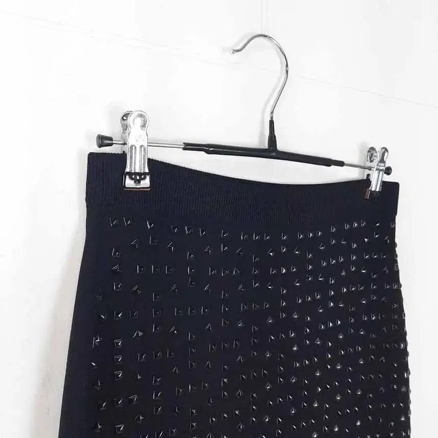 [BUNJANG] Michael Kors Cubic Point Knit Skirt XS / 마이클코어스 큐빅포인트 니트스커트 XS