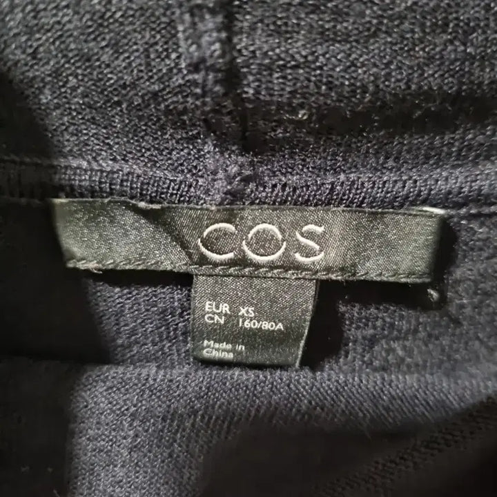 [BUNJANG] COS Black Hooded Dress / COS 코스 블랙 후드 원피스
