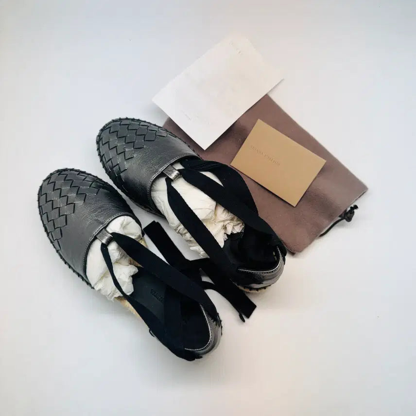 [BUNJANG] Bottega Veneta Furrow Metal Sandals Black / 보테가베네타 Furrow 메탈 샌들 블랙 35 새제품