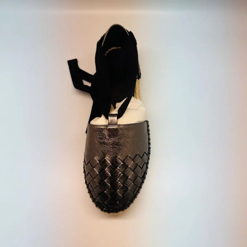 [BUNJANG] Bottega Veneta Furrow Metal Sandals Black / 보테가베네타 Furrow 메탈 샌들 블랙 35 새제품