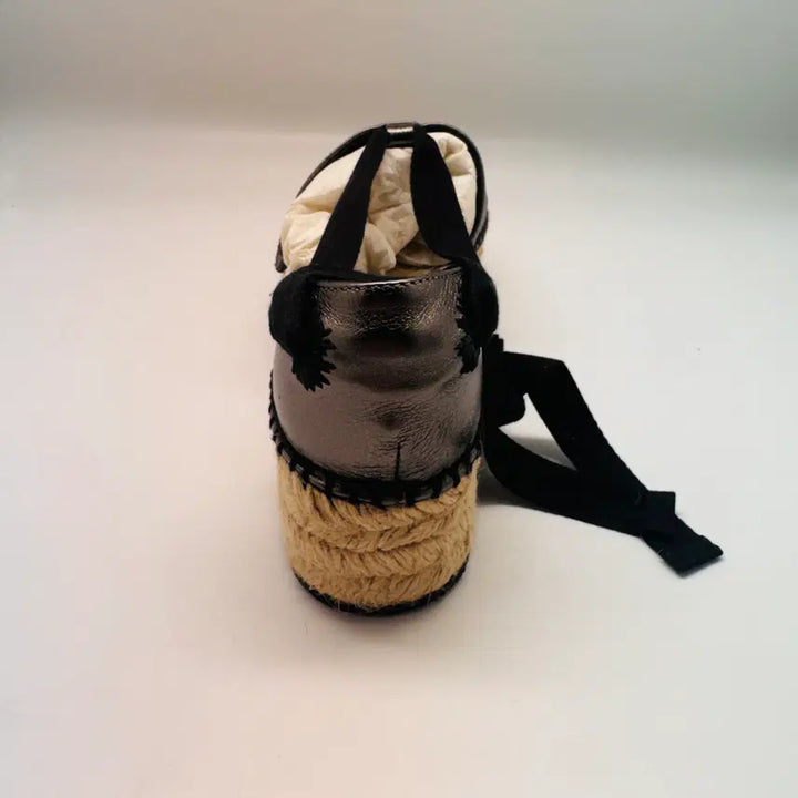 [BUNJANG] Bottega Veneta Furrow Metal Sandals Black / 보테가베네타 Furrow 메탈 샌들 블랙 35 새제품