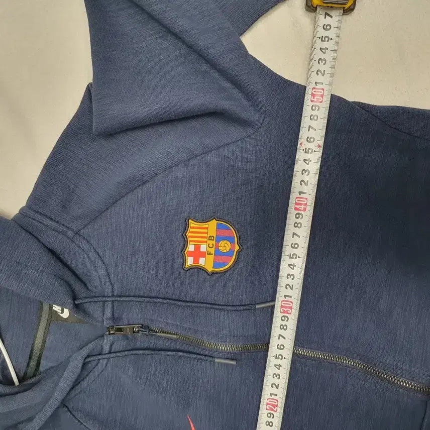 [BUNJANG] Nike FC Barcelona Hoodie Navy S / 나이키 바르셀로나 후드 집업 네이비 s
