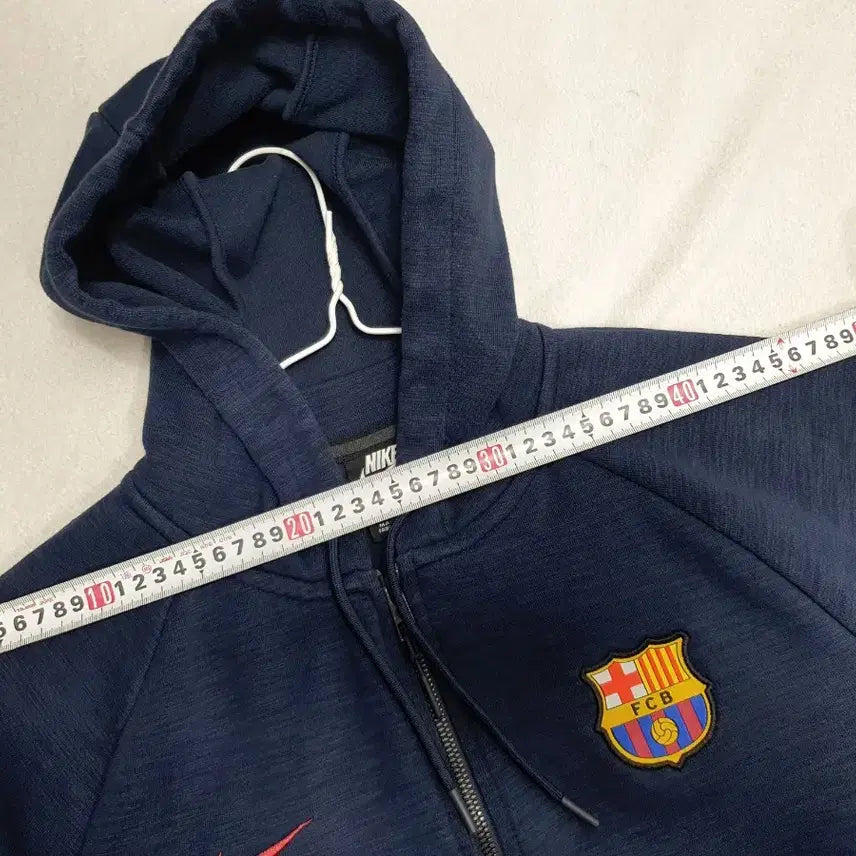 [BUNJANG] Nike FC Barcelona Hoodie Navy S / 나이키 바르셀로나 후드 집업 네이비 s