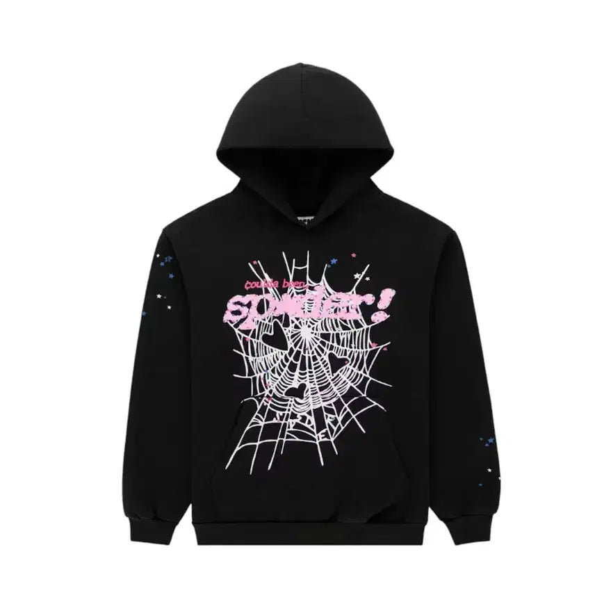 [BUNJANG] Sp5der Coulda Punk V2 Hoodie / Sp5der coulda punk v2 스파이더 후드티