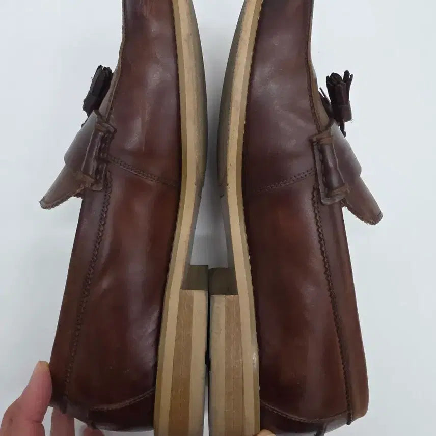 [BUNJANG] Tandy Homme Tassel Loafers Brown (250) / 탠디옴므 남성용 태슬 로퍼 브라운(250)