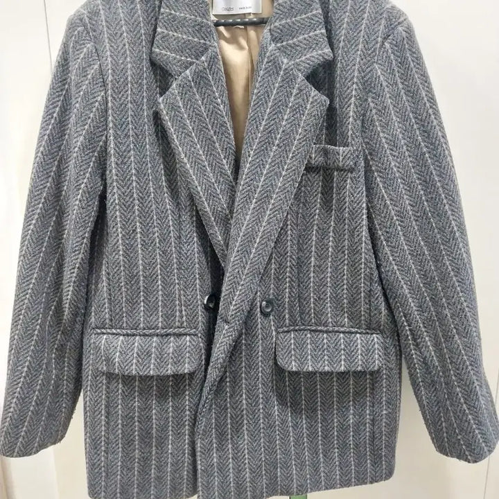 [BUNJANG] HELDER Herringbone Stripe Jacket / HELDER 헤링본 스트라이프 자켓