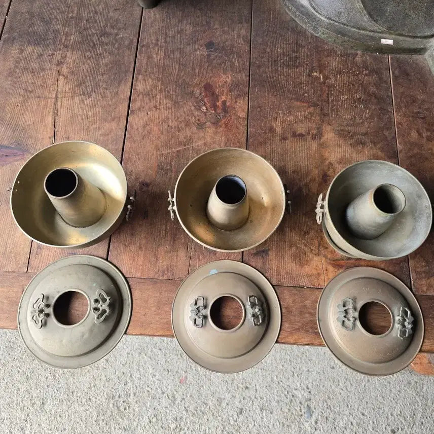 [BUNJANG] Antique Korean Shinseonro Set / 옛날 신선로 3개
