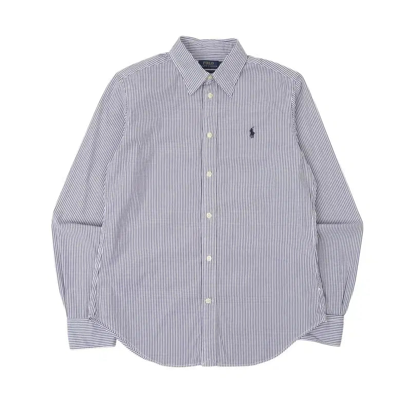 [BUNJANG] Polo Ralph Lauren Blue Striped Classic Fit Shirt / 폴로 랄프로렌 블루 스트라이프 클래식핏 셔츠