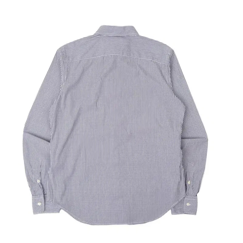 [BUNJANG] Polo Ralph Lauren Blue Striped Classic Fit Shirt / 폴로 랄프로렌 블루 스트라이프 클래식핏 셔츠
