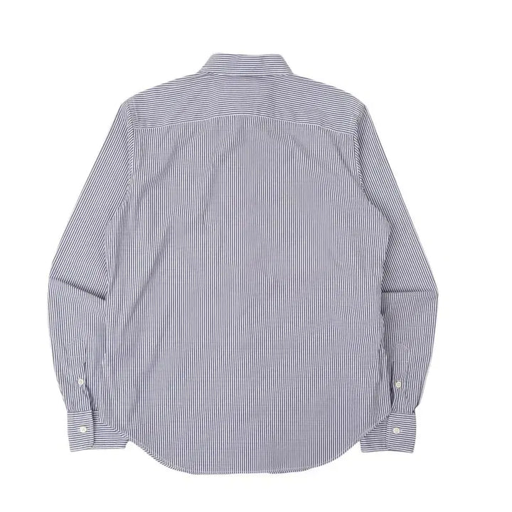 [BUNJANG] Polo Ralph Lauren Blue Striped Classic Fit Shirt / 폴로 랄프로렌 블루 스트라이프 클래식핏 셔츠