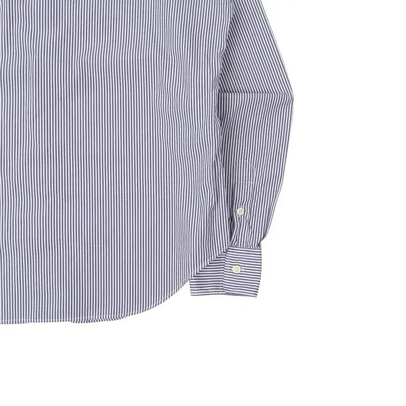 [BUNJANG] Polo Ralph Lauren Blue Striped Classic Fit Shirt / 폴로 랄프로렌 블루 스트라이프 클래식핏 셔츠