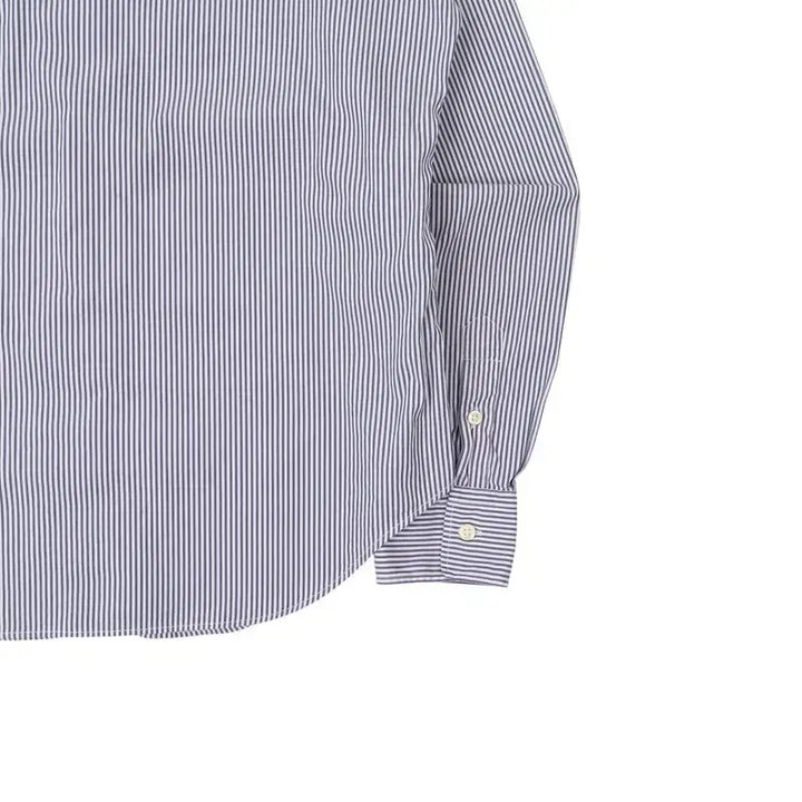 [BUNJANG] Polo Ralph Lauren Blue Striped Classic Fit Shirt / 폴로 랄프로렌 블루 스트라이프 클래식핏 셔츠