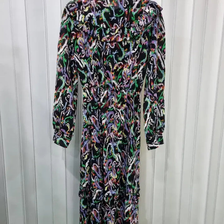 [BUNJANG] Patterned Long Dress / 패턴 롱 원피스
