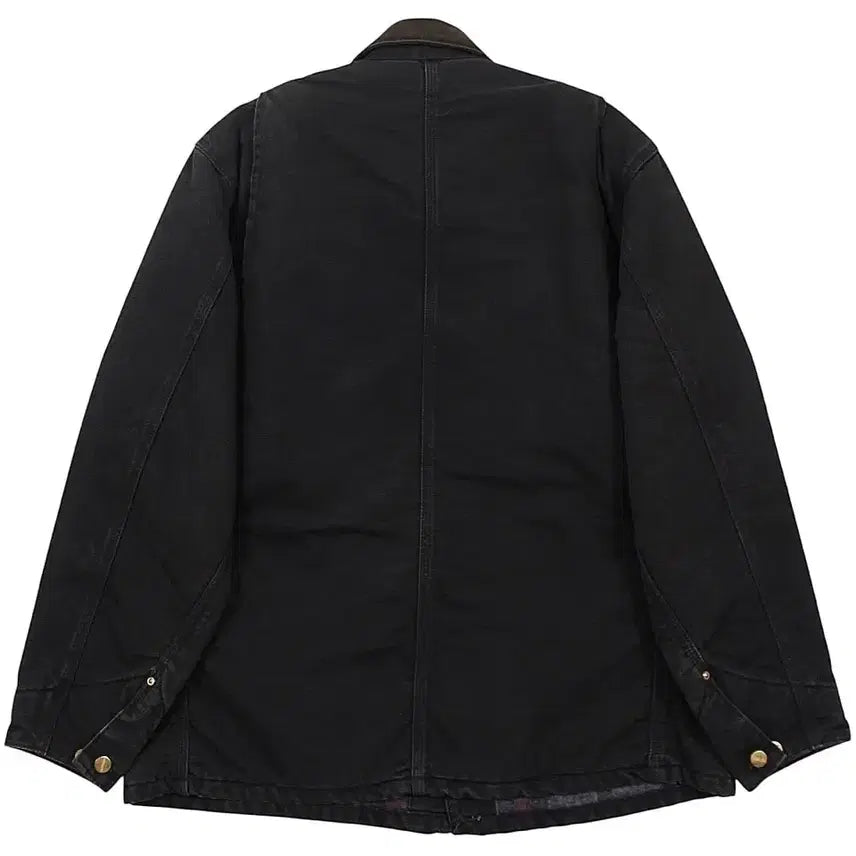 [BUNJANG] Carhartt CB105 Chore Coat Black Vintage Jacket / 1990s USA 칼하트 CB105 블랙 초어 코트 자켓 빈티지 미국제