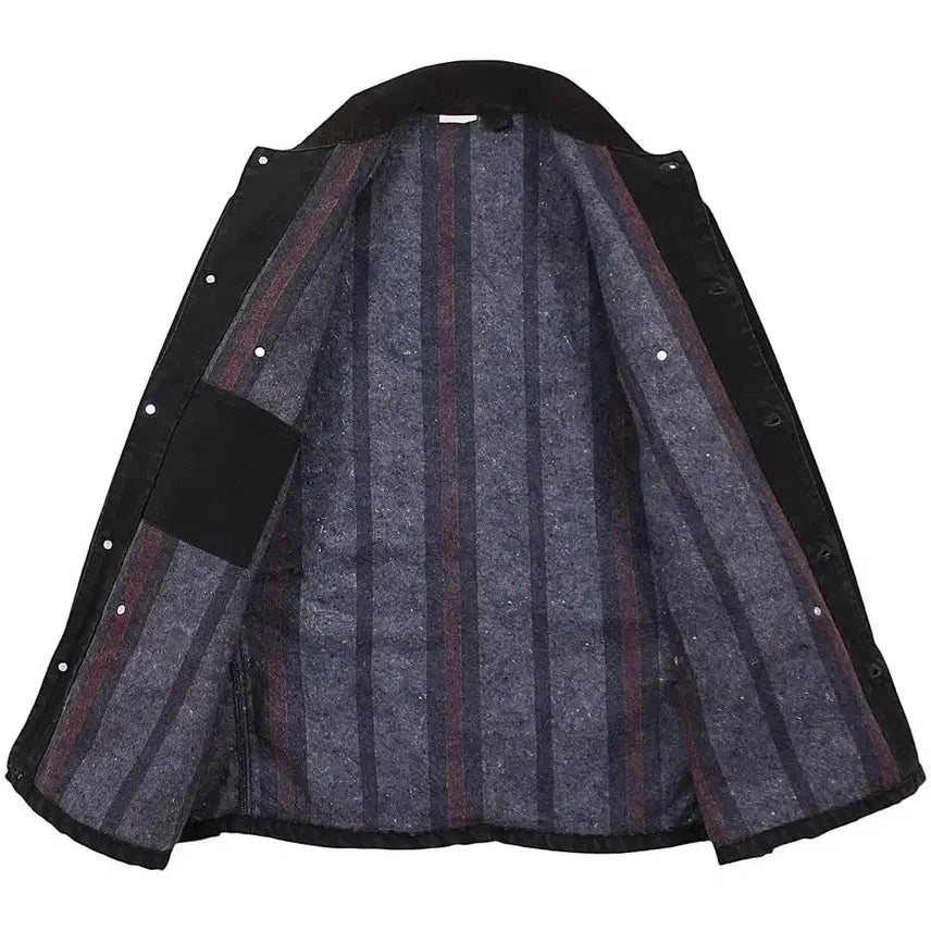 [BUNJANG] Carhartt CB105 Chore Coat Black Vintage Jacket / 1990s USA 칼하트 CB105 블랙 초어 코트 자켓 빈티지 미국제