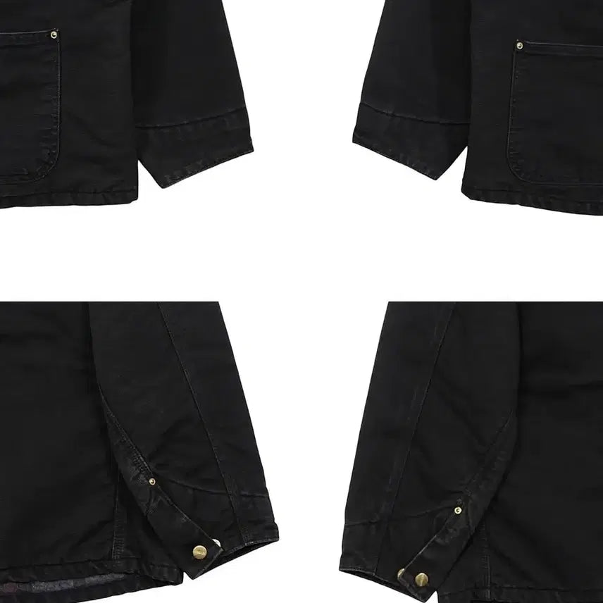 [BUNJANG] Carhartt CB105 Chore Coat Black Vintage Jacket / 1990s USA 칼하트 CB105 블랙 초어 코트 자켓 빈티지 미국제