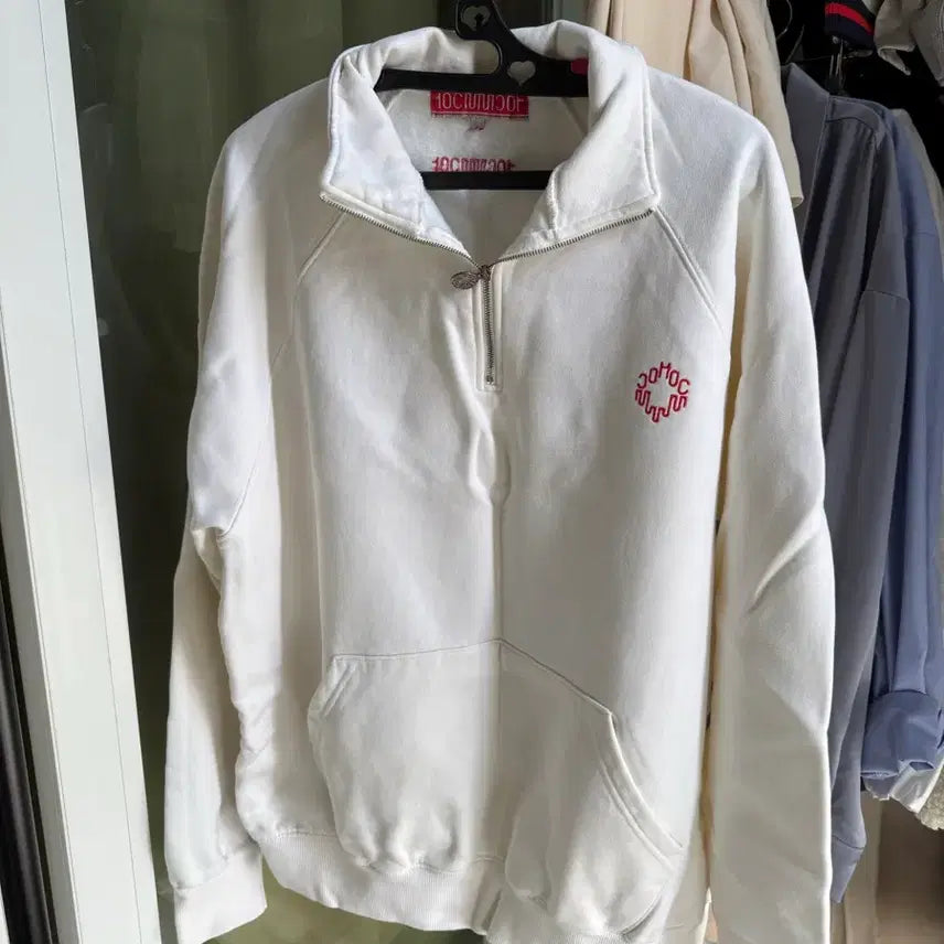 [BUNJANG] 10cm Kwon Jung-yeol Half-Zip Sweatshirt / 10cm 권정열 콘서트 md 반집업 맨투맨/크림/2사이즈