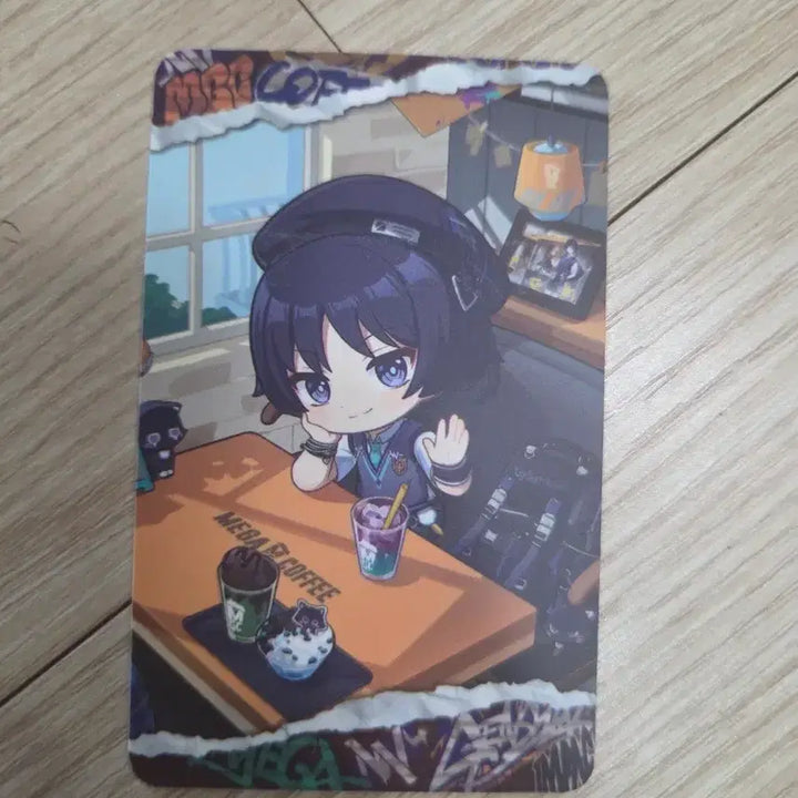 [BUNJANG] Genshin Impact Wanderer Mega Coffee Photocard / 원신 방랑자 메가커피 콜라보 포토카드