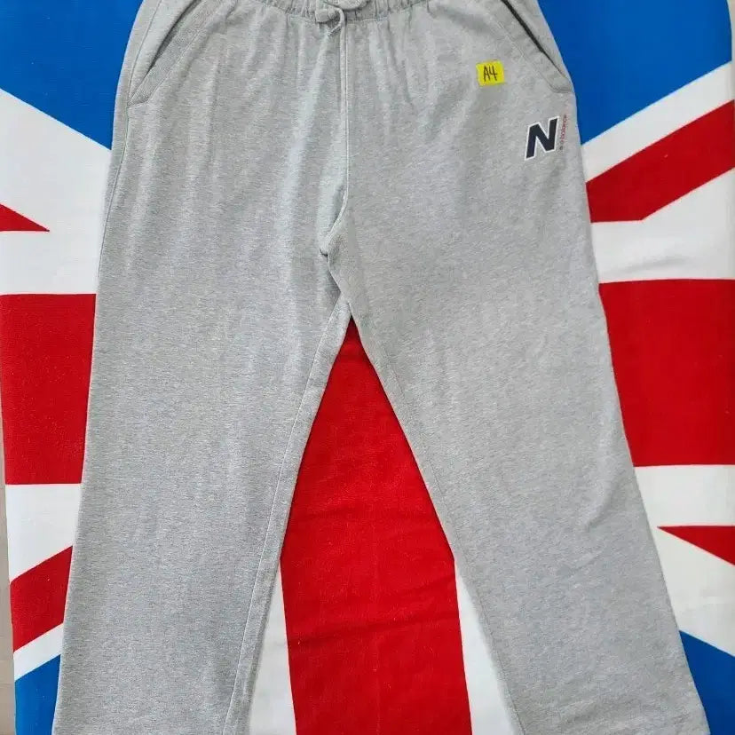 [BUNJANG] New Balance Gray Training Pants / 뉴발란스 회색 트레이닝 바지