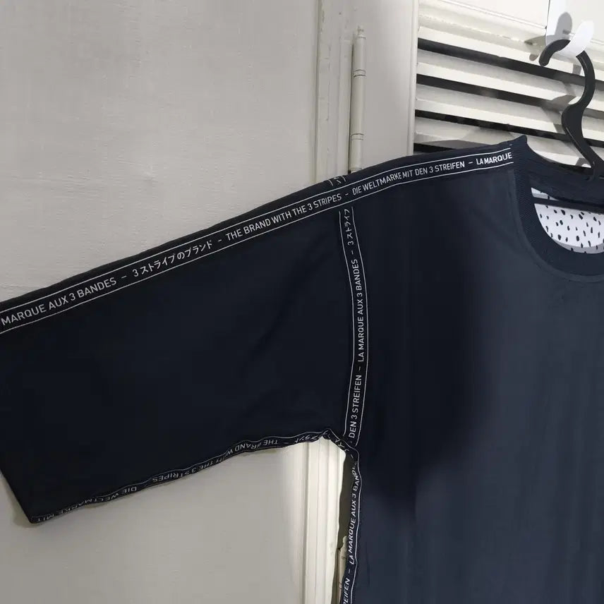 [BUNJANG] Adidas Reversible Tape Line Short Sleeve Dress / 아디다스 리버시블 테이프라인 반팔 원피스