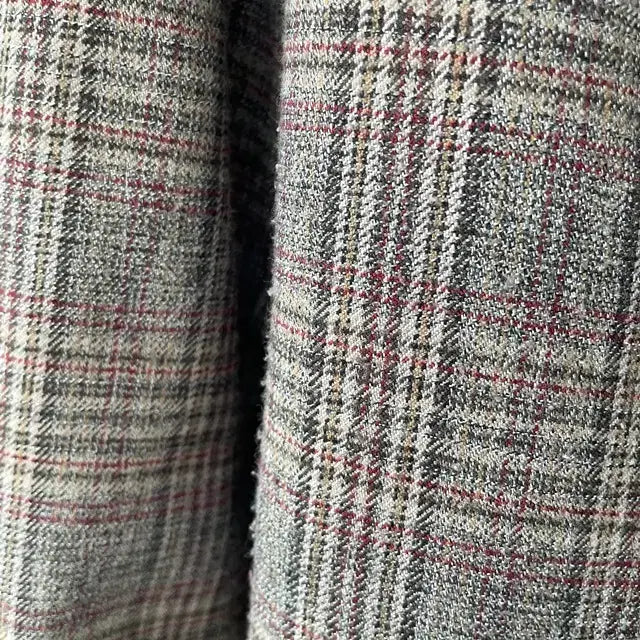 [BUNJANG] 8 Seconds Brown Vintage Check Long Jacket / 8 seconds 에잇세컨즈 브라운 빈티지 체크 롱 자켓