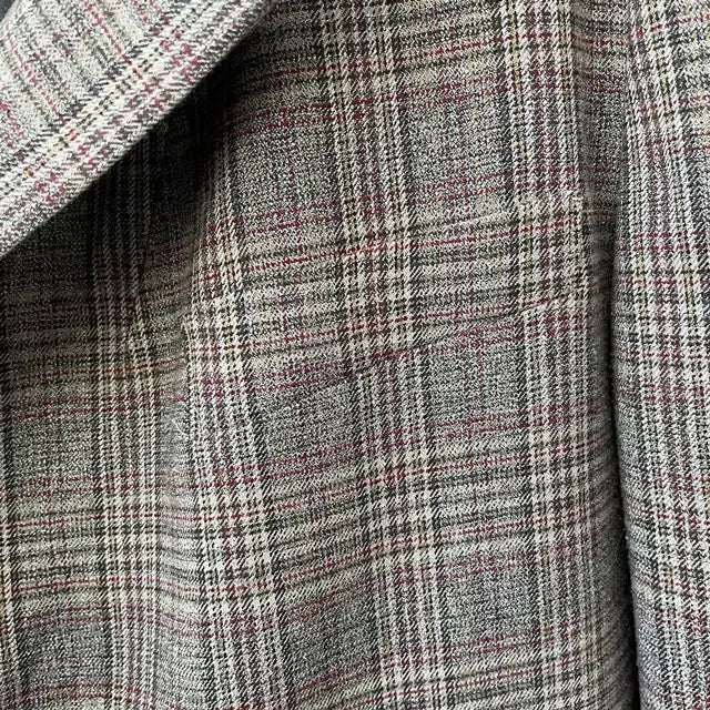 [BUNJANG] 8 Seconds Brown Vintage Check Long Jacket / 8 seconds 에잇세컨즈 브라운 빈티지 체크 롱 자켓