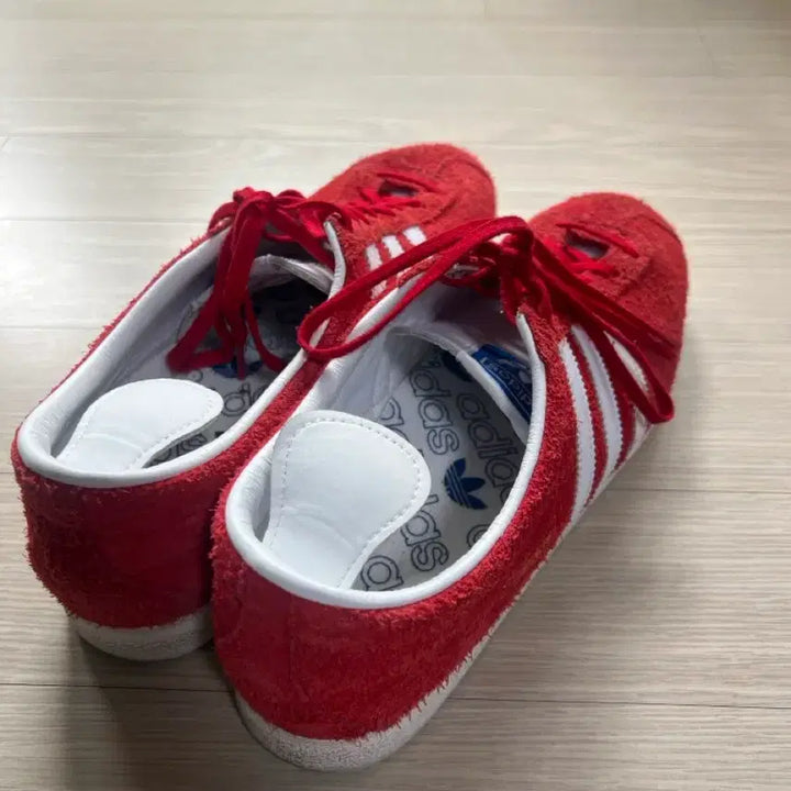 [BUNJANG] Adidas Gazelle Red Suede Sneakers / 아디다스 가젤 레드 스웨이드 운동화 (290)