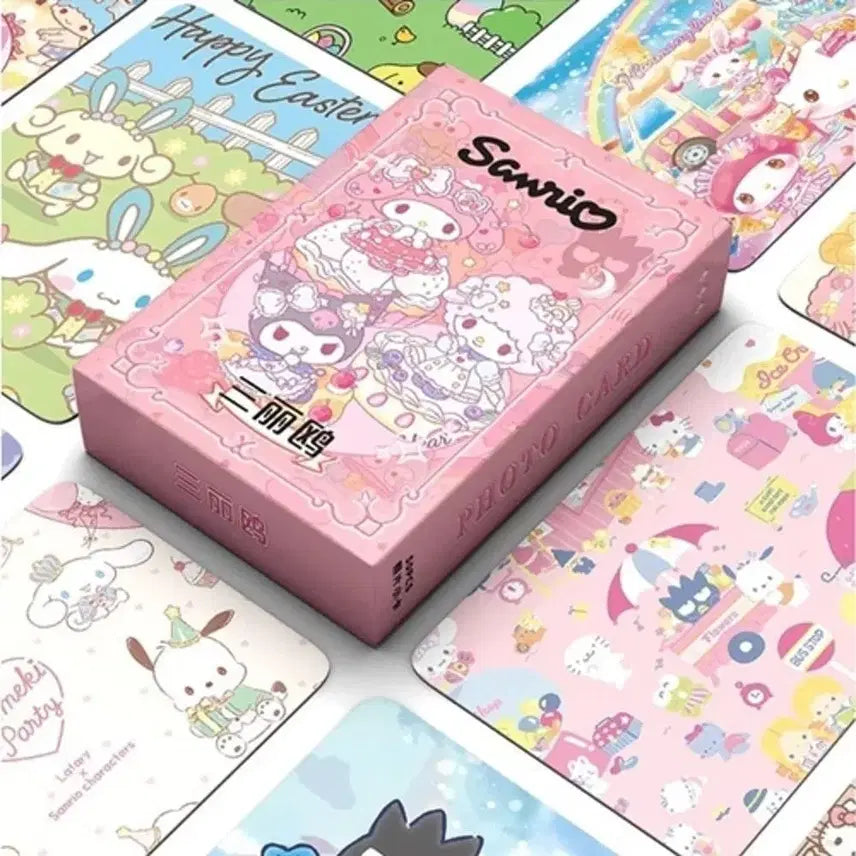 [BUNJANG] Sanrio Friends 50-Piece Photocard Set / (업체배송)수입 산리오 프렌즈 포토카드 로모카드 50종 세트 굿즈
