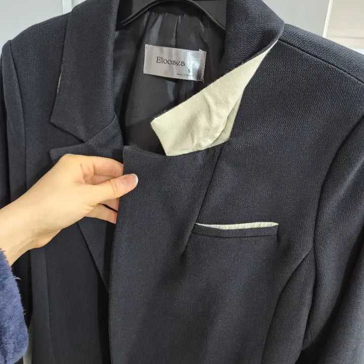 [BUNJANG] Black Slim Fit Jacket (Size S) / 여성 블랙 슬림 자켓