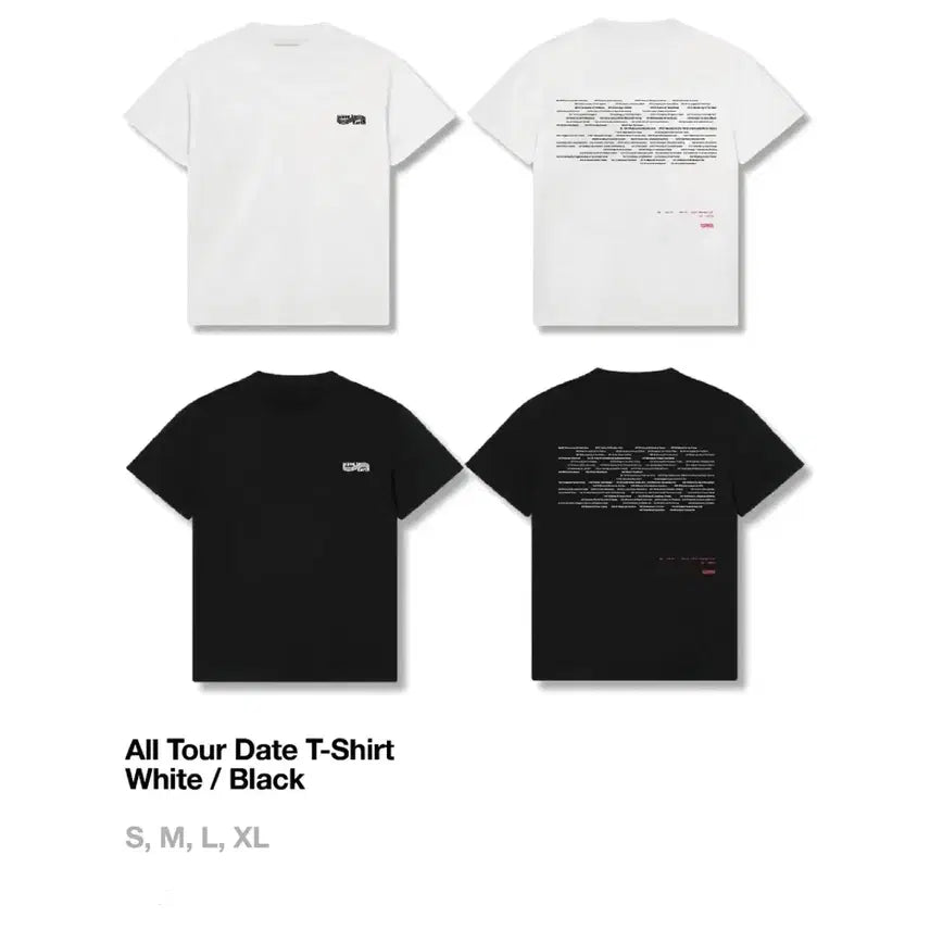 [BUNJANG] Wave to Earth Concert MD T-shirt (White, M) / 웨이브투어스 콘서트 md 티셔츠 white(M)