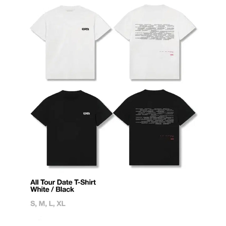 [BUNJANG] Wave to Earth Concert MD T-shirt (White, M) / 웨이브투어스 콘서트 md 티셔츠 white(M)
