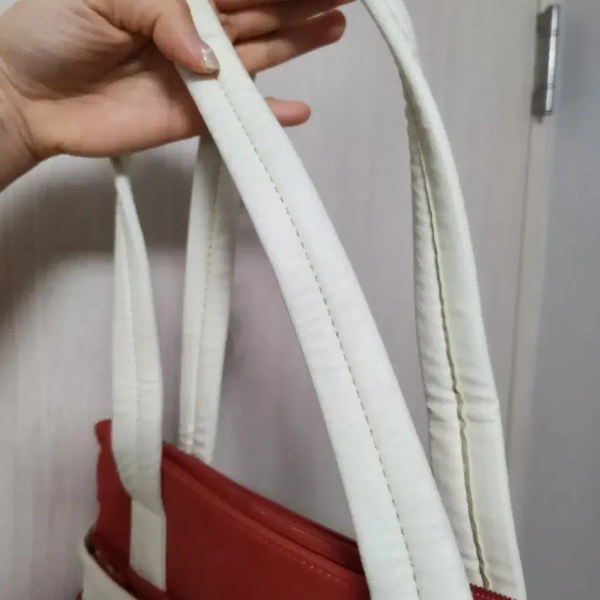 [BUNJANG] American Tourister Red Tote Bag / American Tourister 레드 토트백