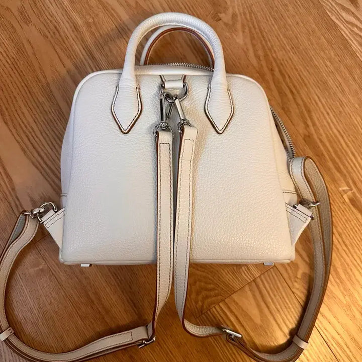 [BUNJANG] Tii Seoul Leon Backpack Cream / 띠서울 레옹 백팩 크림