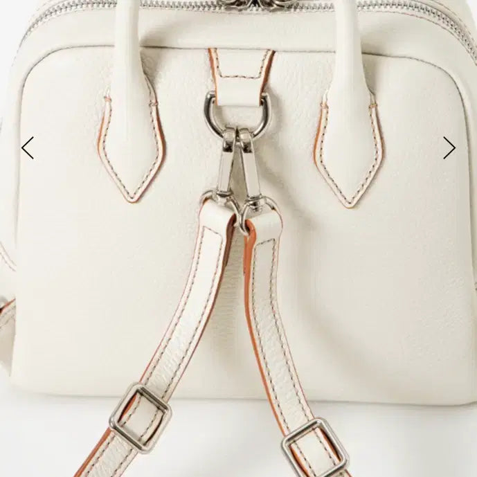 [BUNJANG] Tii Seoul Leon Backpack Cream / 띠서울 레옹 백팩 크림