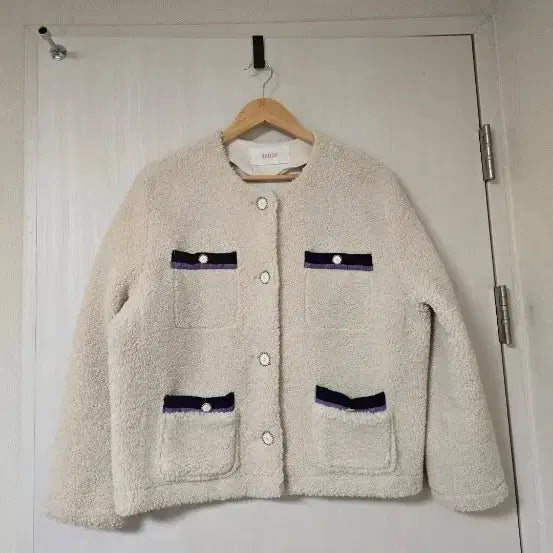 [BUNJANG] SOUP Tweed Jacket / (정가25만)soup여성스런 부클 트위드 (지금입기딱)