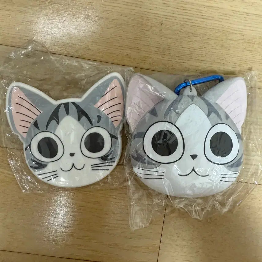 [BUNJANG] Cheese Sweet Home Coin Purse and Hand Mirror Bundle / 고전 치즈 스위트 홈 치 동전지갑 손거울 일괄