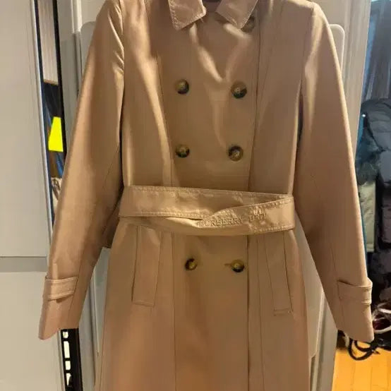 [BUNJANG] Burberry Brit Beige Trench Coat / 버버리 브릿 베이지 트렌치코트