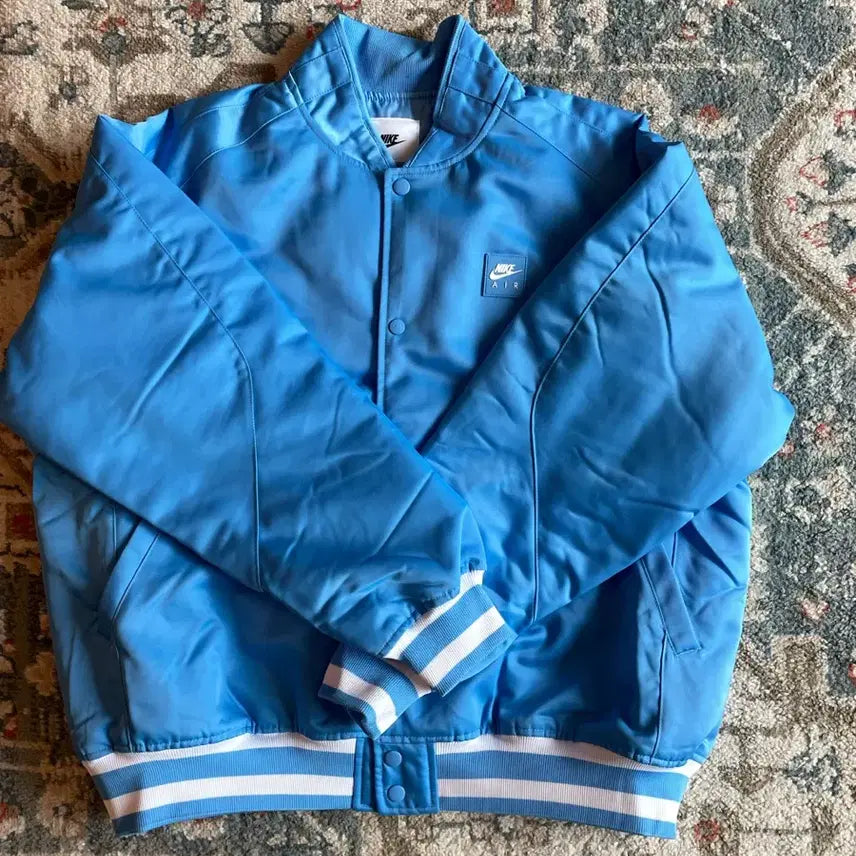[BUNJANG] Nike Air Varsity Jacket University Blue XXL / 나이키 에어 바시티 자켓 유니버시티 블루 (새제품. XXL)