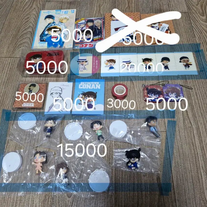 [BUNJANG] Detective Conan Movie Goods / 코난 극장판 특전 팝업 카페 굿즈