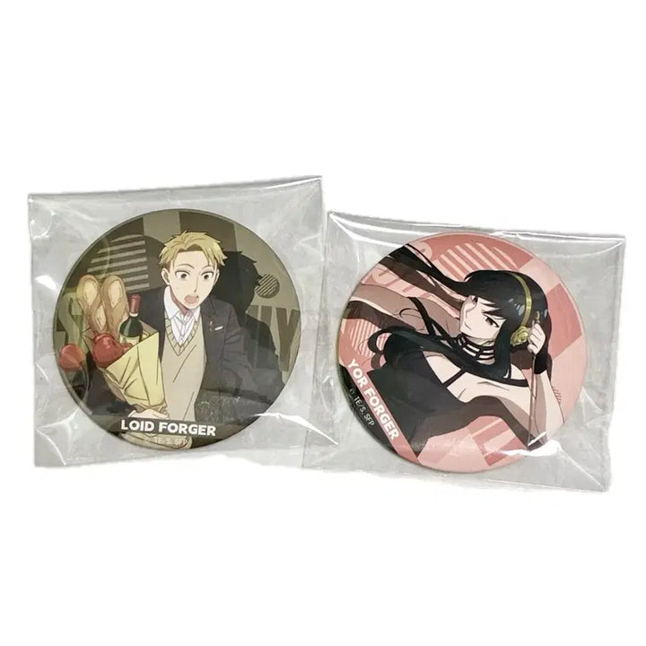 [BUNJANG] Spy x Family Yor &amp; Loid Series 1 Bundle Set Badges / 스파이패밀리 랜덤 메탈 뱃지 시리즈1(요르, 로이드)