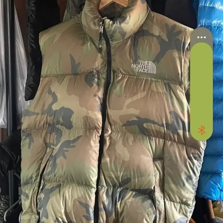 [BUNJANG] The North Face Camo Padded Vest / (XL/105) 노스페이스 카모 패딩 조끼 눕시 k2 아이다 몽벨