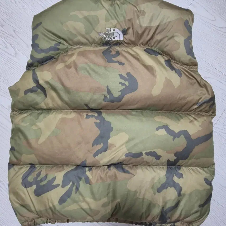 [BUNJANG] The North Face Camo Padded Vest / (XL/105) 노스페이스 카모 패딩 조끼 눕시 k2 아이다 몽벨