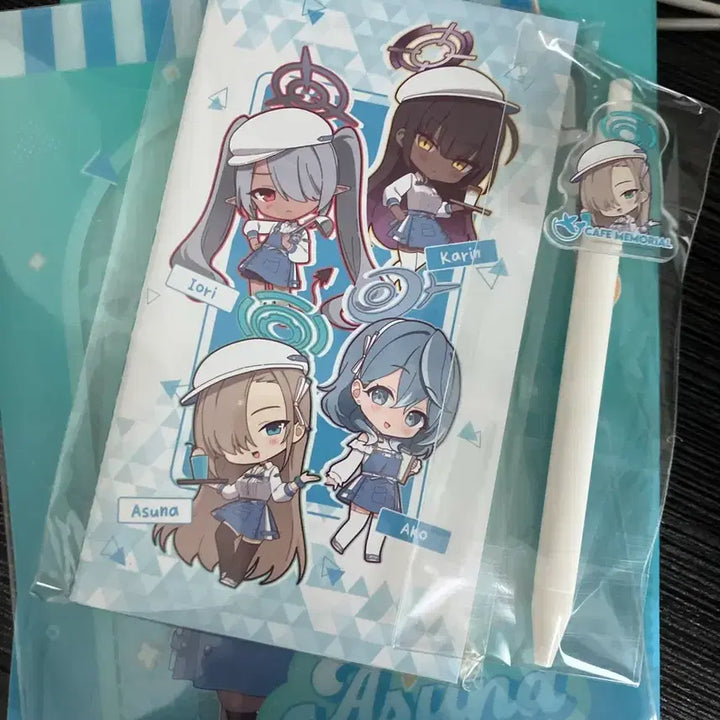 [BUNJANG] Blue Archive Asuna Part-Time Starter Kit / 블루아카이브 카페 메모리얼 아스나 아르바이트 스타터 키트(명찰 제외)