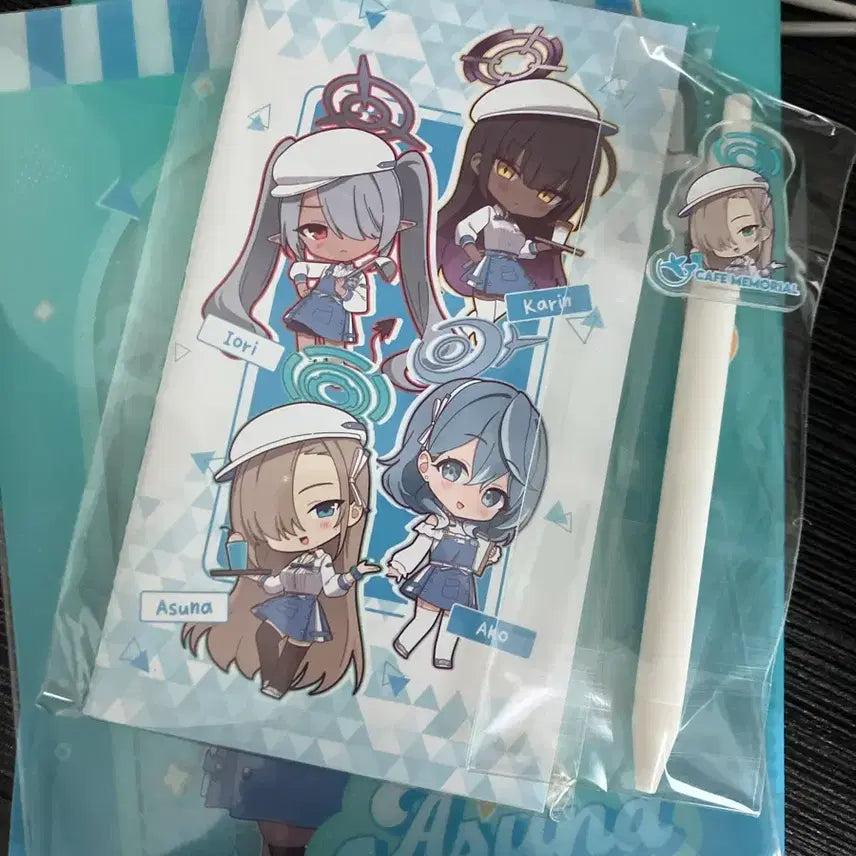 [BUNJANG] Blue Archive Asuna Part-Time Starter Kit / 블루아카이브 카페 메모리얼 아스나 아르바이트 스타터 키트(명찰 제외)