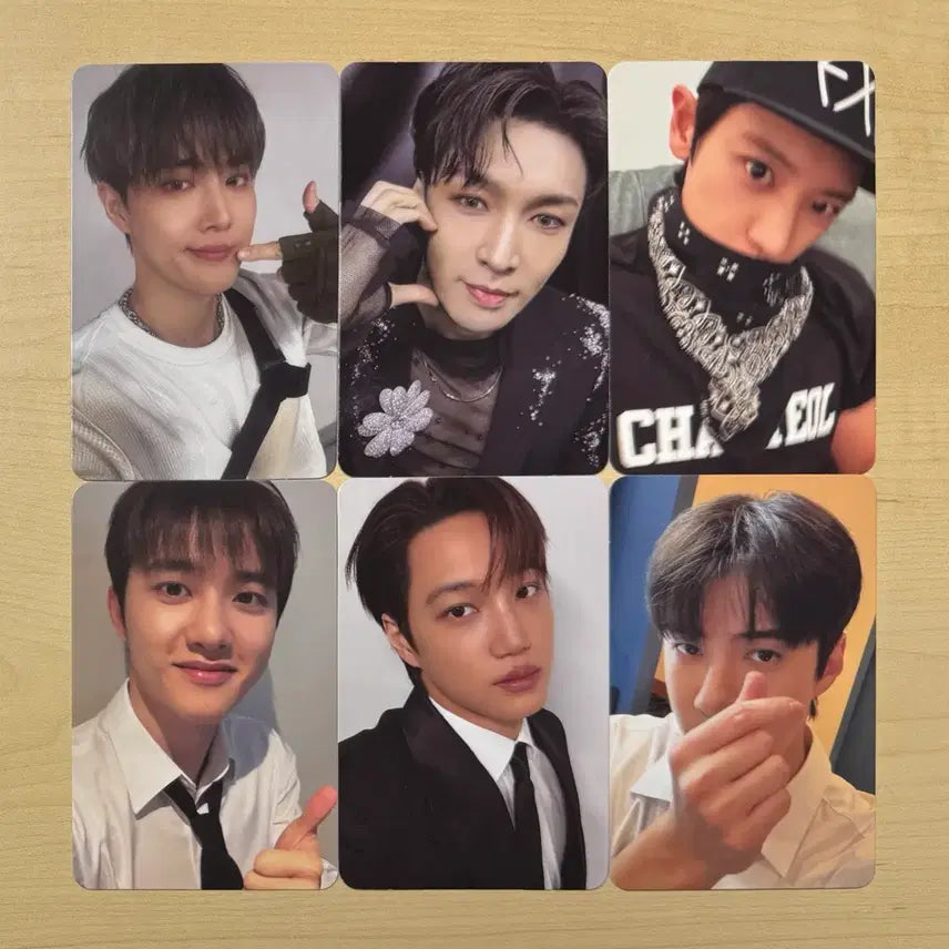 [BUNJANG] EXO Reverse Compact Suho Lay Chanyeol D.O. Kai Sehun Photocard Bundle Set / (세트) 엑소 리버스 컴팩트 수호 레이 찬열 디오 카이 세훈 포카 EXO