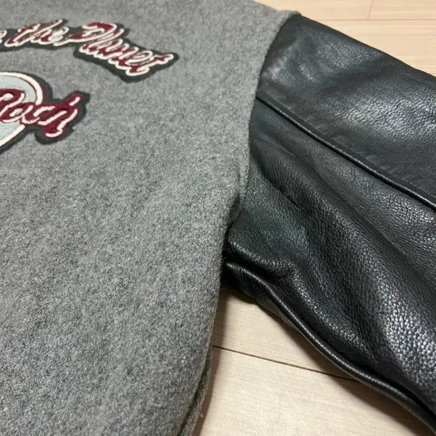 [BUNJANG] Hard Rock Cafe Honolulu Varsity Jacket / 하드락 카페 호놀룰루 스타디움  바시티 자켓