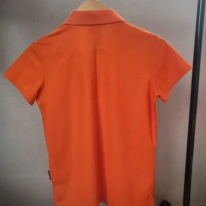 [BUNJANG] Adidas Orange Short Sleeve Polo T-Shirt Size 85 / 아디다스 오렌지색 반팔 폴로티85