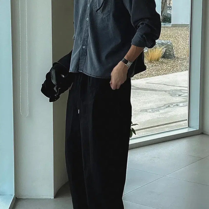 [BUNJANG] 26ss Curved Chino Pants Bundle Set / 26ss 커브드 치노 팬츠 블랙/베이지 XXL(34-36)사이즈 판매.
