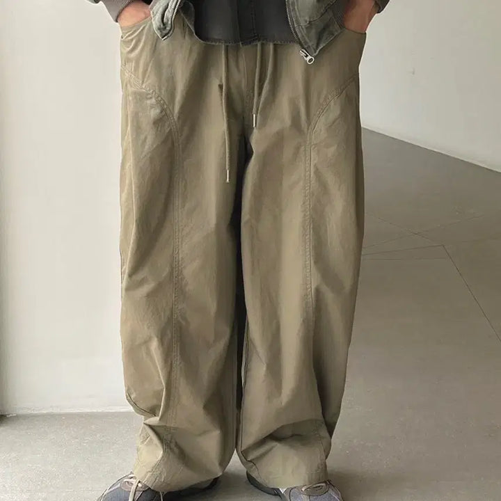 [BUNJANG] 26ss Curved Chino Pants Bundle Set / 26ss 커브드 치노 팬츠 블랙/베이지 XXL(34-36)사이즈 판매.